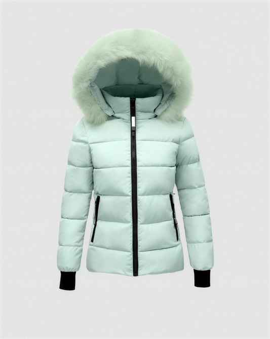Doudoune Femme Capuche Fausse Fourrure – Look Moderne & Chaleur Assurée | Style Hiver