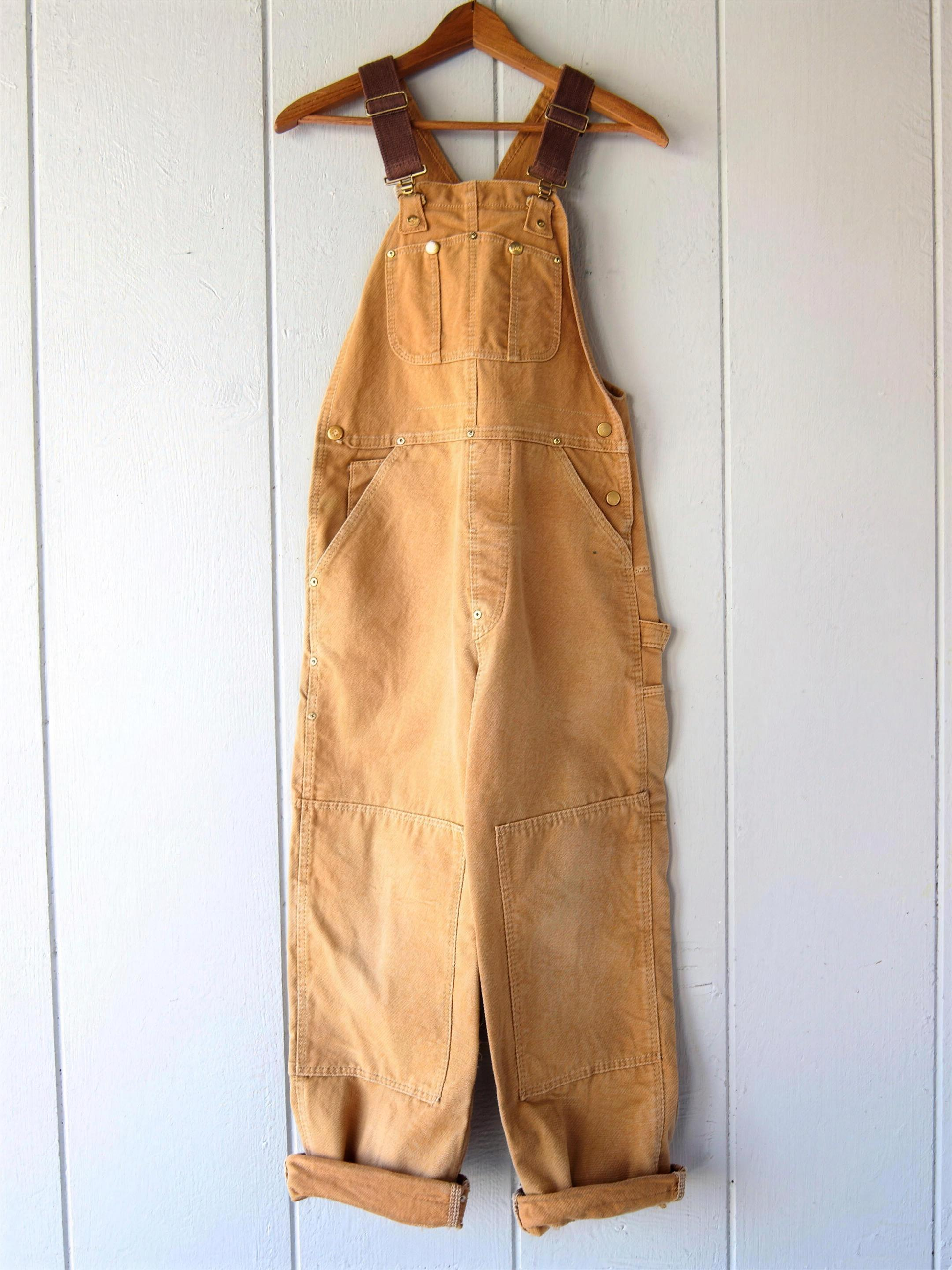 Salopette en Toile Canvas – Coupe Workwear & Bretelles Réglables, Style Utilitaire