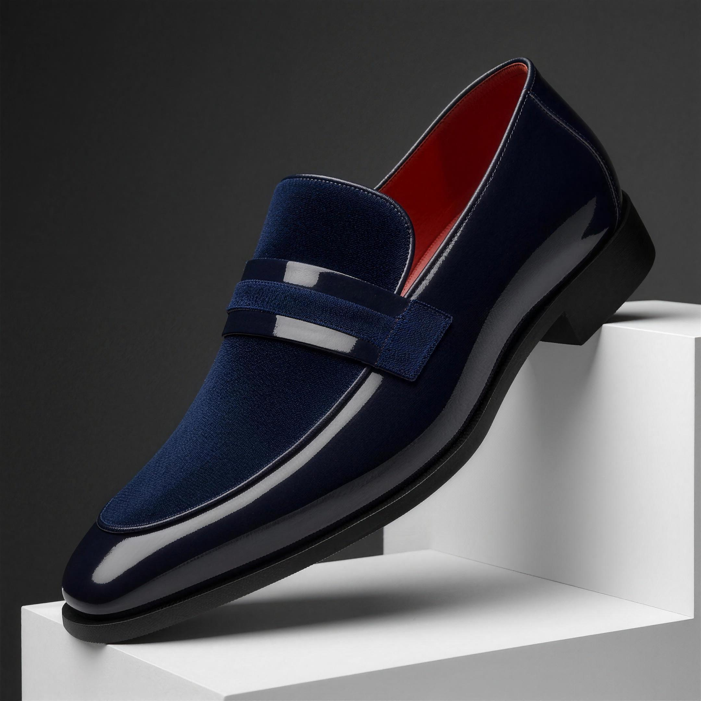 Mocassins Loafer Homme Italiens Cuir Raffiné – Élégance & Style Chic | Semelle Souple & Confort