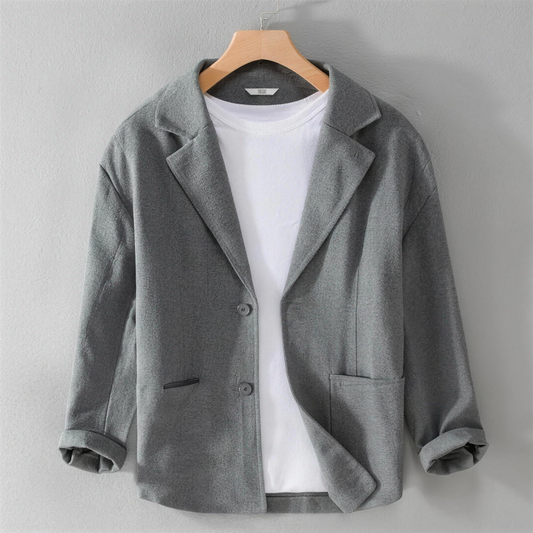 Veste en Lin Homme – Tissu Respirant & Coupe Décontractée, Élégance Estivale