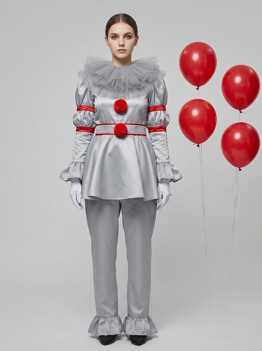Costume clown victorien - photo studio