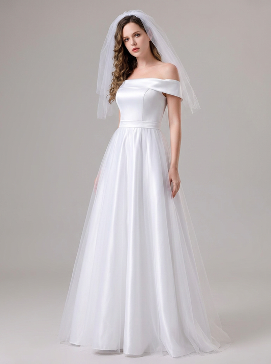 Robe de mariée fantomatique - photo studio