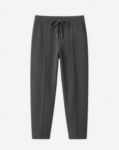 Pantalon en cachemire femme, vue de dos