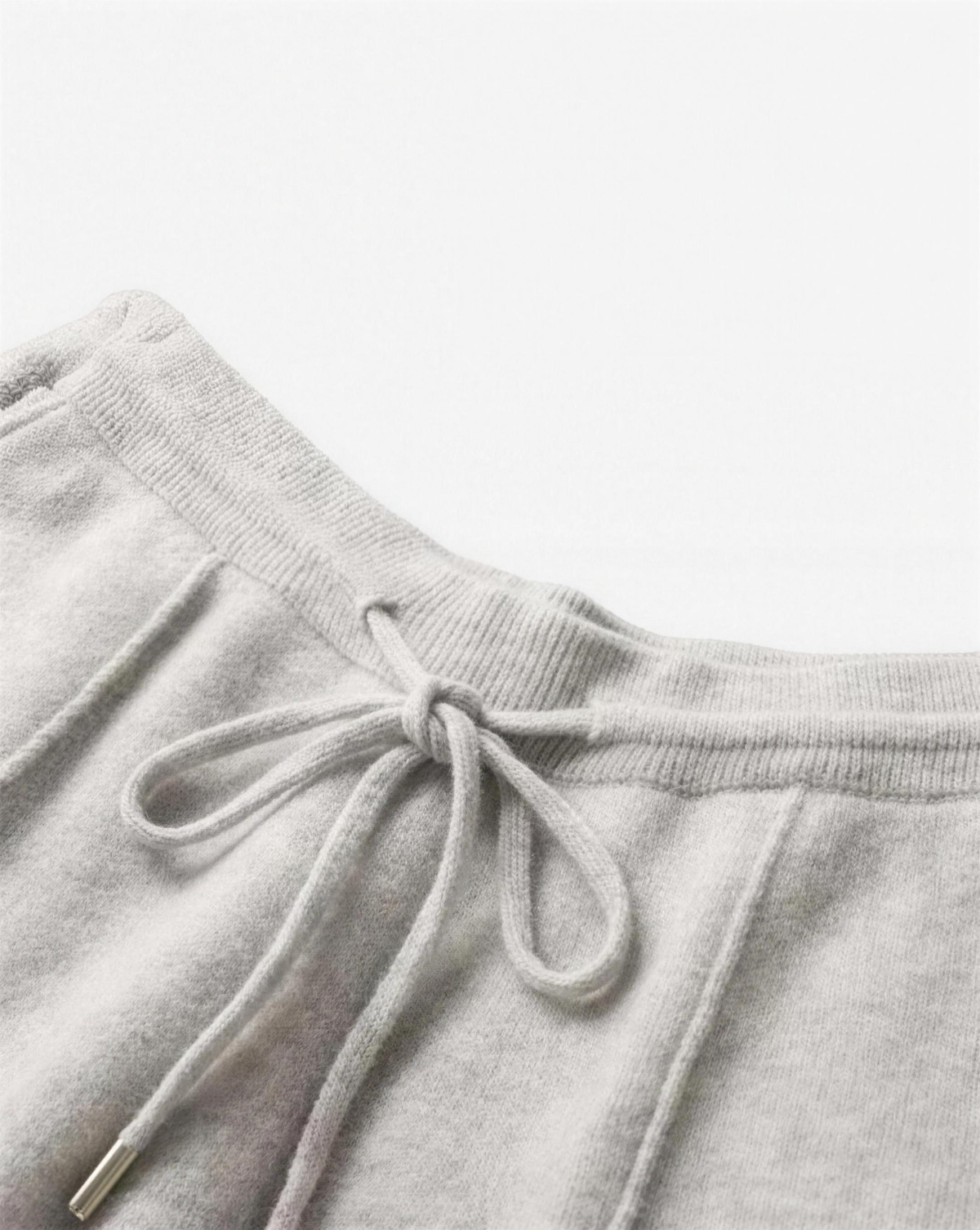 Pantalon en cachemire femme, coloris gris clair