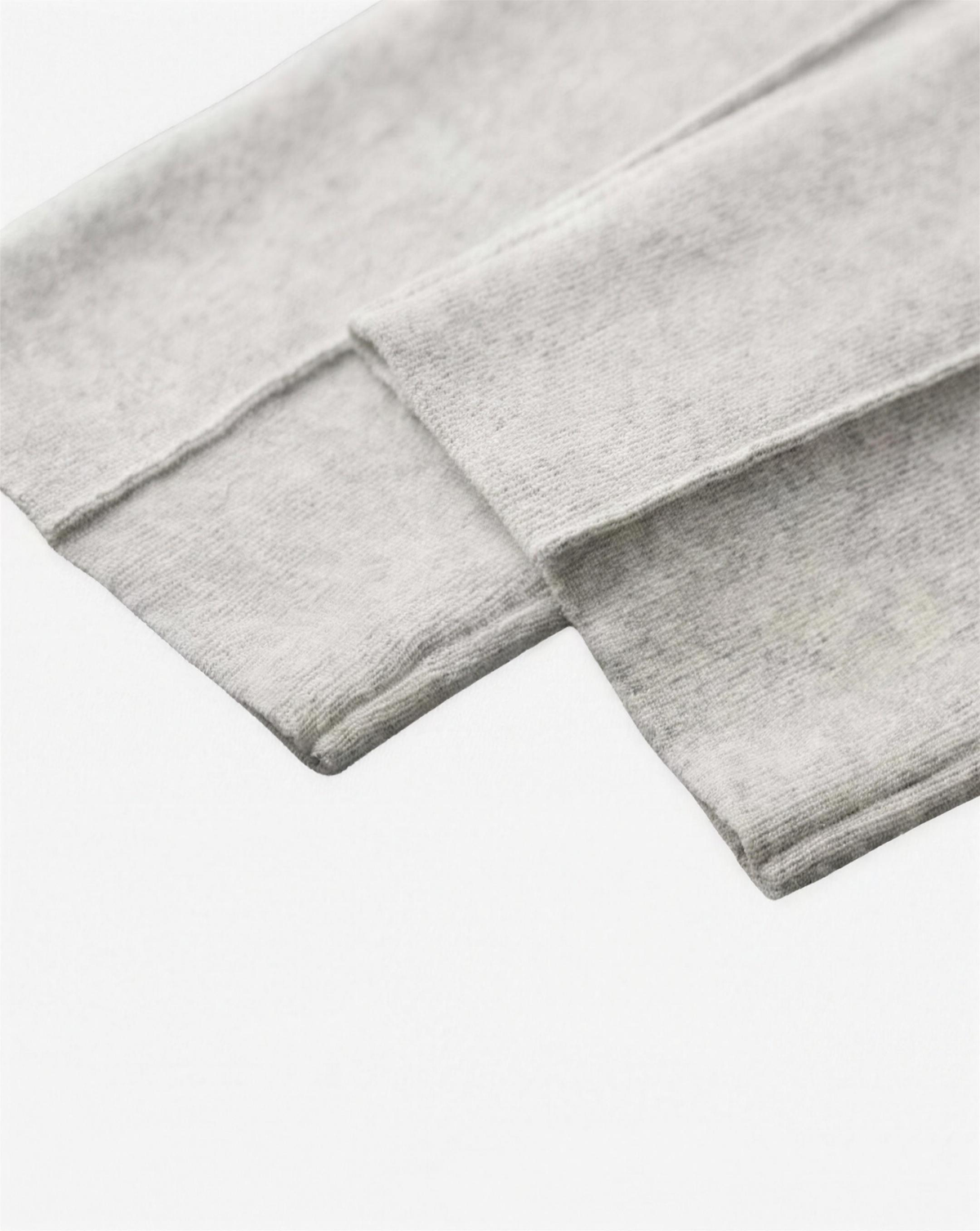 Pantalon en cachemire femme, détail taille haute