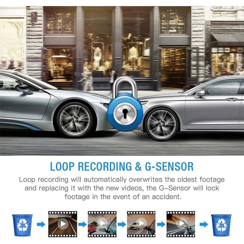 Dashcam Full HD 1080P