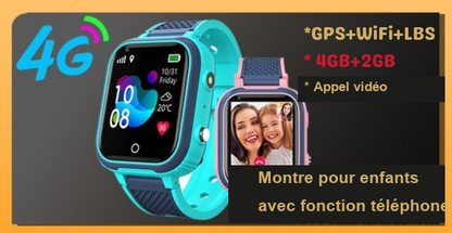 Montre connectee GPS enfant KidsSafe - securite et liberte pour l'enfant