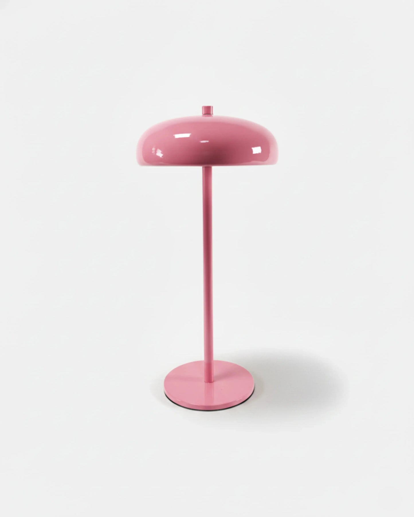 Lampe de table sans fil dôme portable, coloris rose