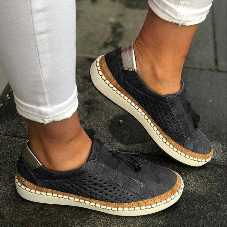 Baskets Orthopédiques Femme – Semelle Ergonomique & Maintien Confort, Marche Quotidienne