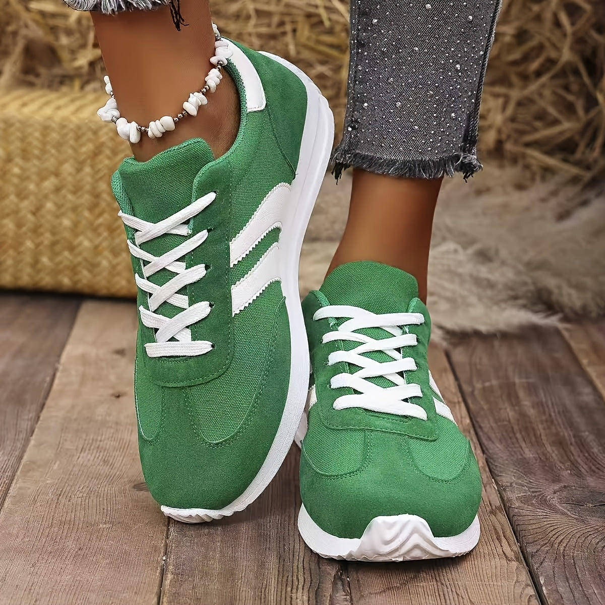 Baskets Orthopédiques Femme - Army green