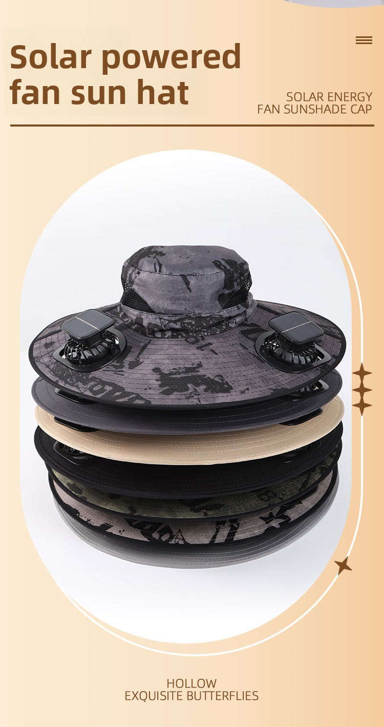 Casquette Ventilée à Énergie Solaire