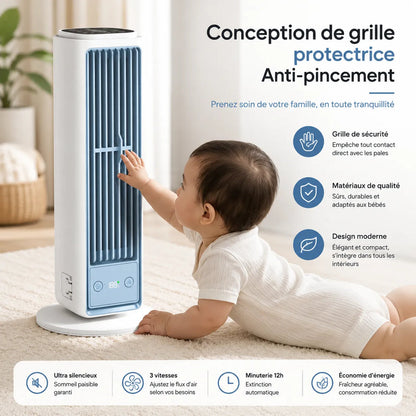 Climatiseur Tour Sans Pales