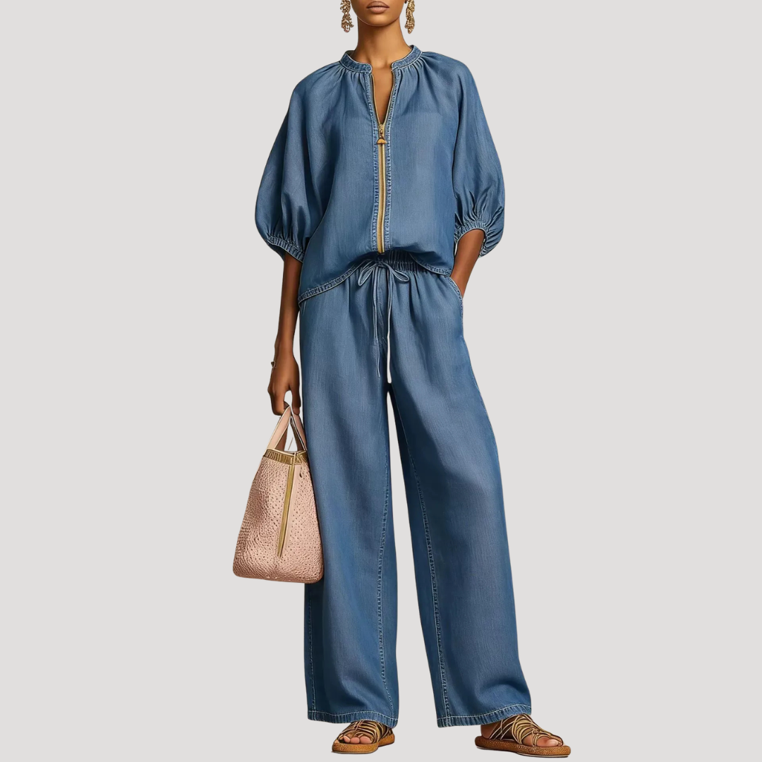 Ensemble Deux Pièces Femme Grandes Tailles – Confort & Élégance jusqu'au 5XL