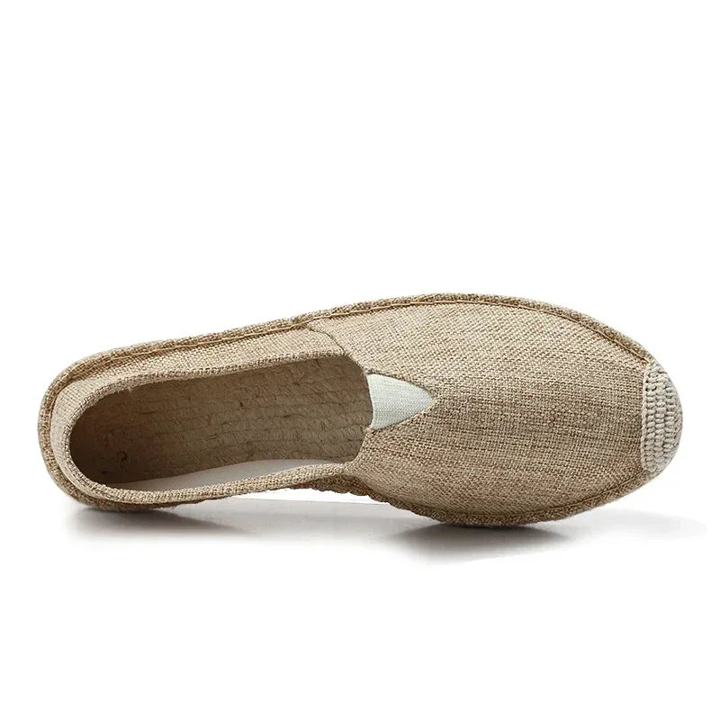 Espadrilles Unisex Lin - Noir