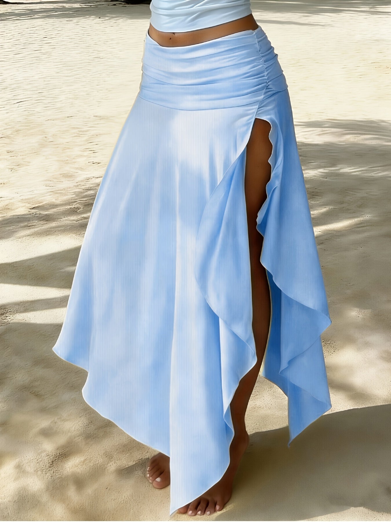 Jupe Femme – Coupe Fluide & Coloris Estivaux, Élégance Légère