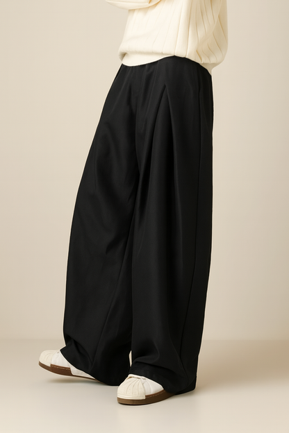 Pantalon Homme à Plis – Coupe Ajustée & Confort, Style Casual Chic