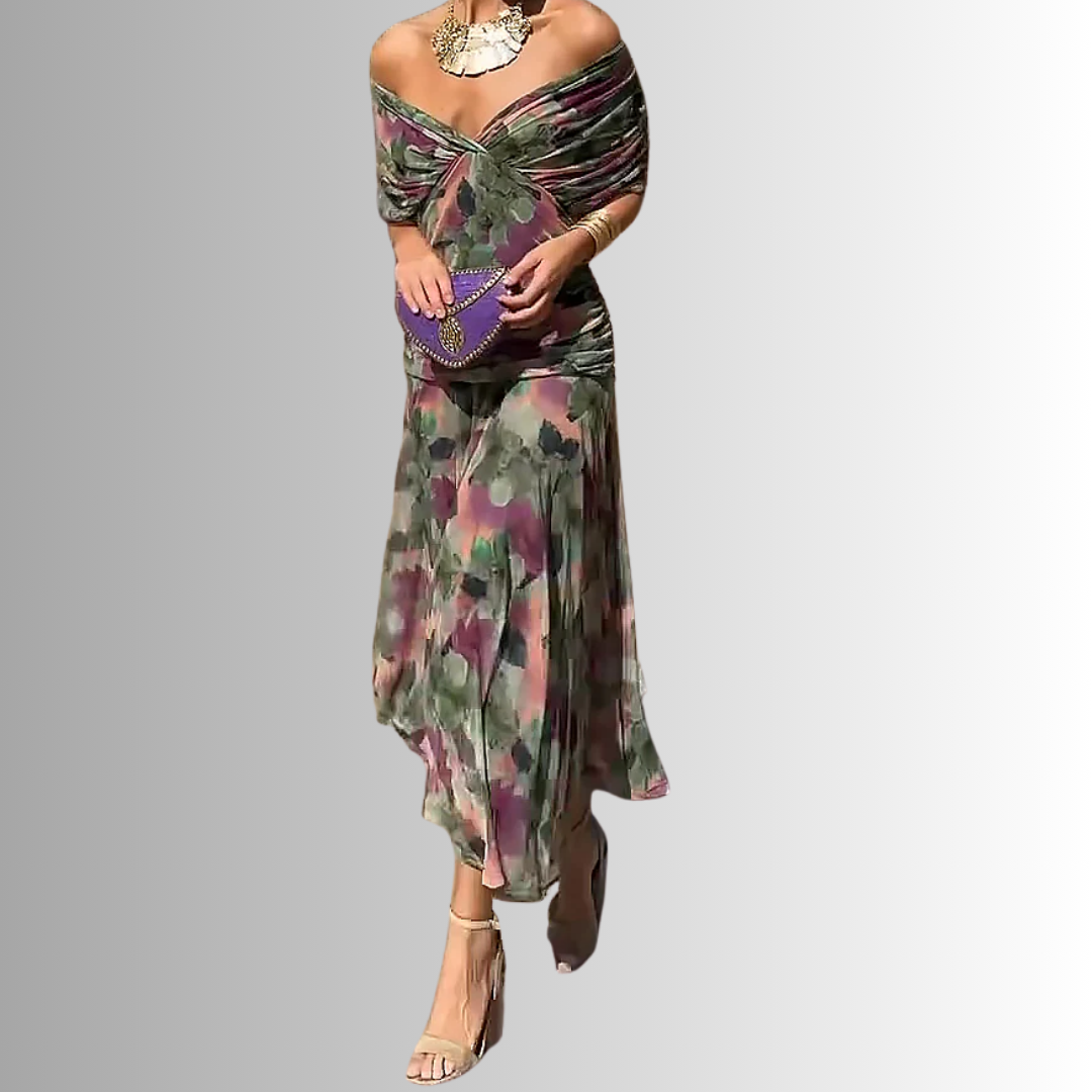 Robe Longue Épaules Dénudées - vue 14