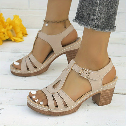 Sandales Femme à Talon - Rose