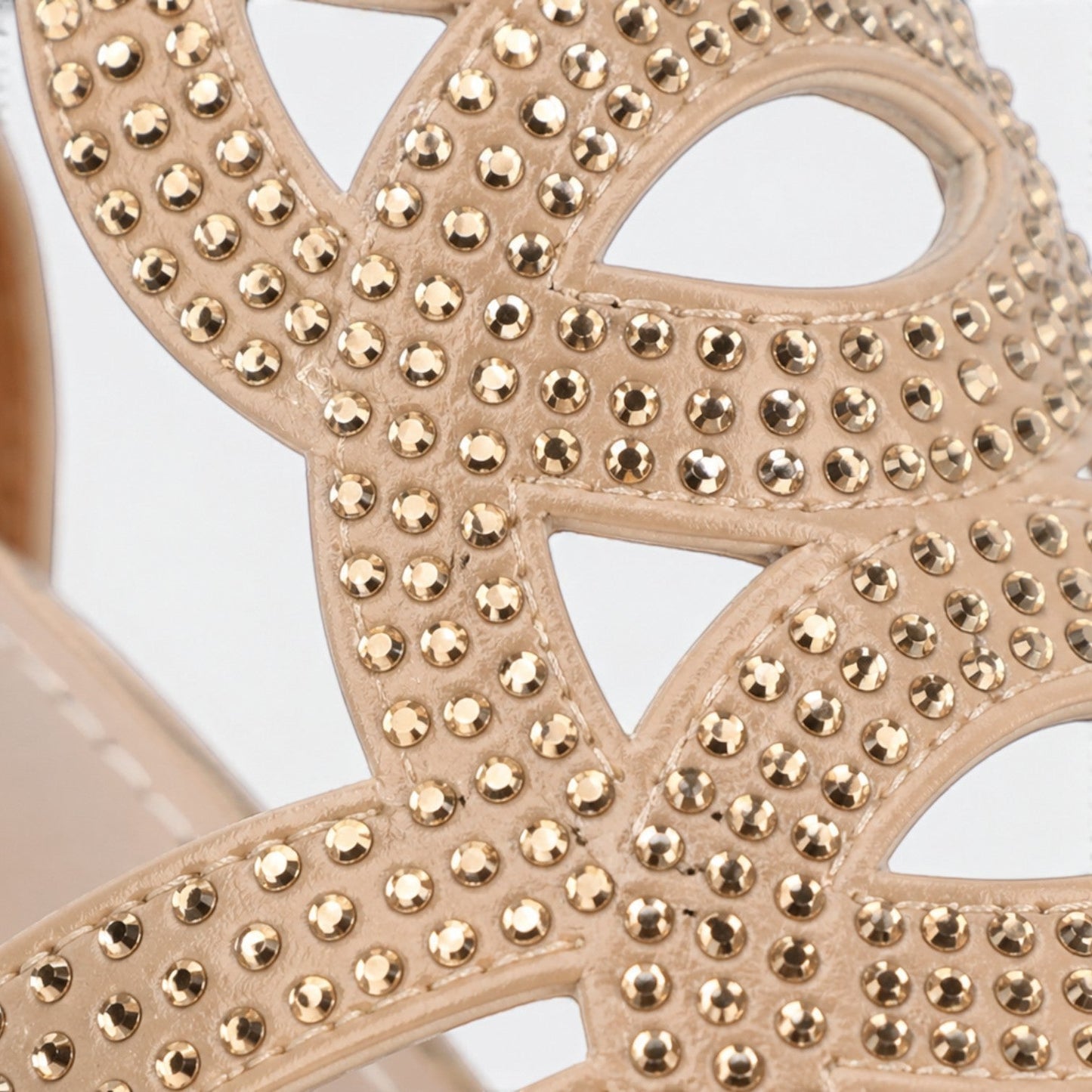 Sandales Glamour Femme – Brides Scintillantes & Talon Élégant, Allure Soirée
