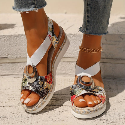 Sandales Plateforme Confort Femme - vue 7