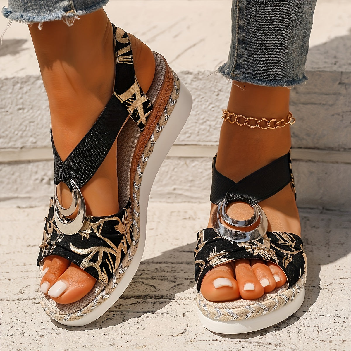Sandales Plateforme Confort Femme - vue 9