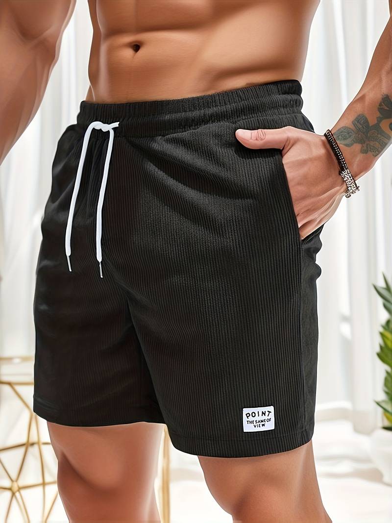 Short de Bain Rayé Homme – Motif Estival & Séchage Rapide