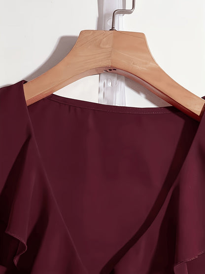 Top Femme Lin Col V – Fluide & Élégant | Style Estival Bohème & Décontracté