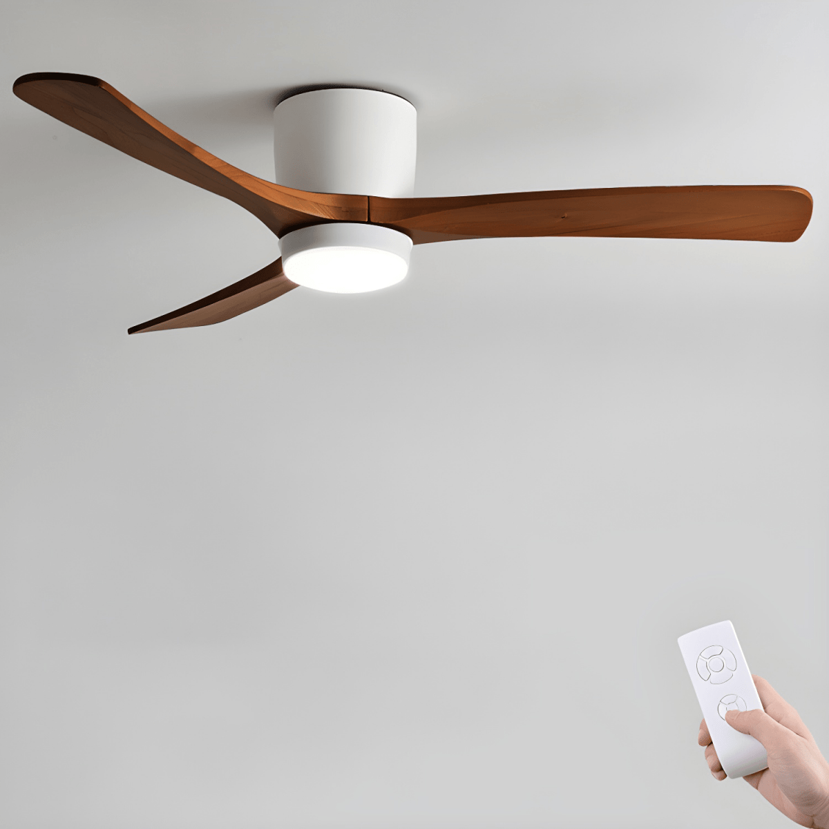 Ventilateur de Plafond en Bois d'Érable