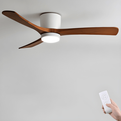 Ventilateur de Plafond en Bois d'Érable