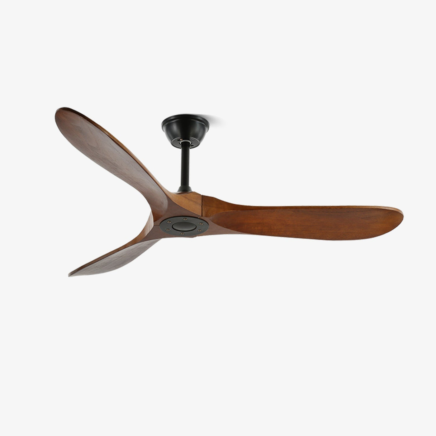 Ventilateur de Plafond en Bois Noyer