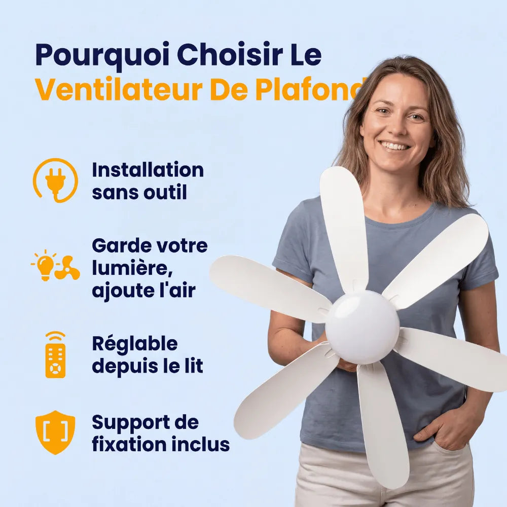 Ventilateur de Plafond – design élégant