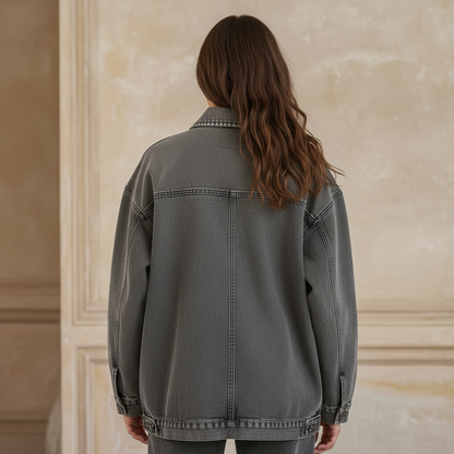 Veste Légère Femme – Coupe Fluide & Style Décontracté, Indispensable Mi-Saison