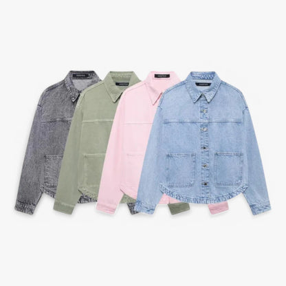 Veste Légère Femme – Coupe Fluide & Style Décontracté, Indispensable Mi-Saison