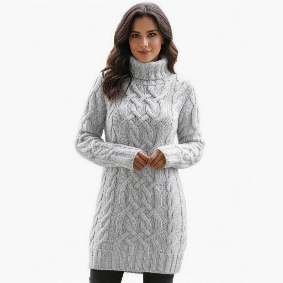 Robe Pull Col Roule - Google Ads square