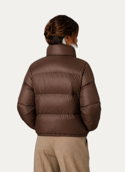 Veste hivernale pour femme - Coupe ajustée et construction quiltée