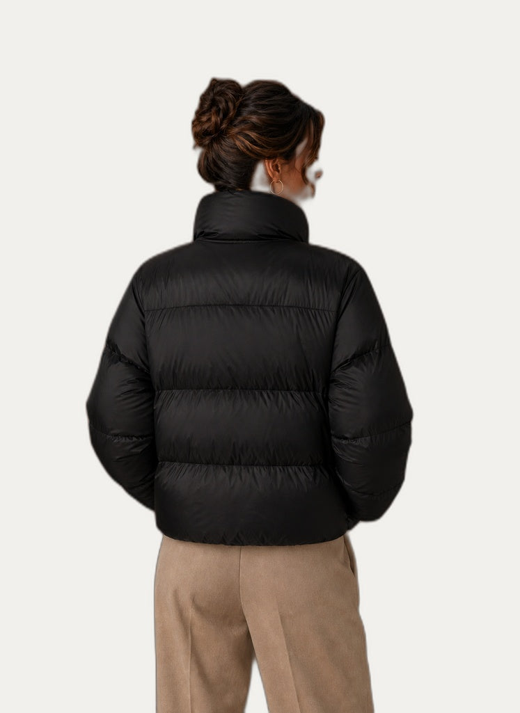 Veste hivernale pour femme - Coupe ajustée et construction quiltée