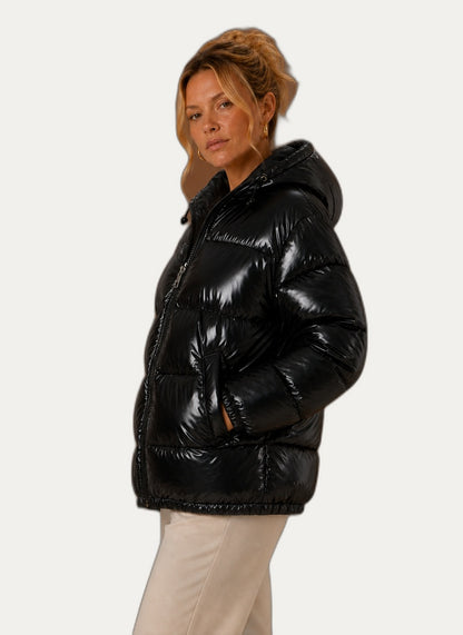 Veste hivernale gonflable pour femme - Veste d'hiver décontractée