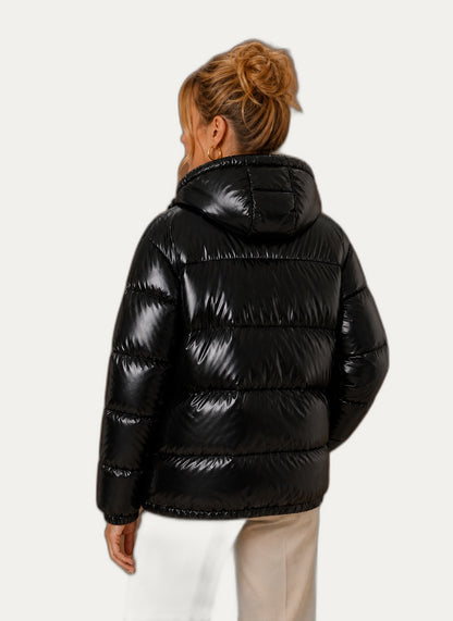 Veste hivernale gonflable pour femme - Veste d'hiver décontractée