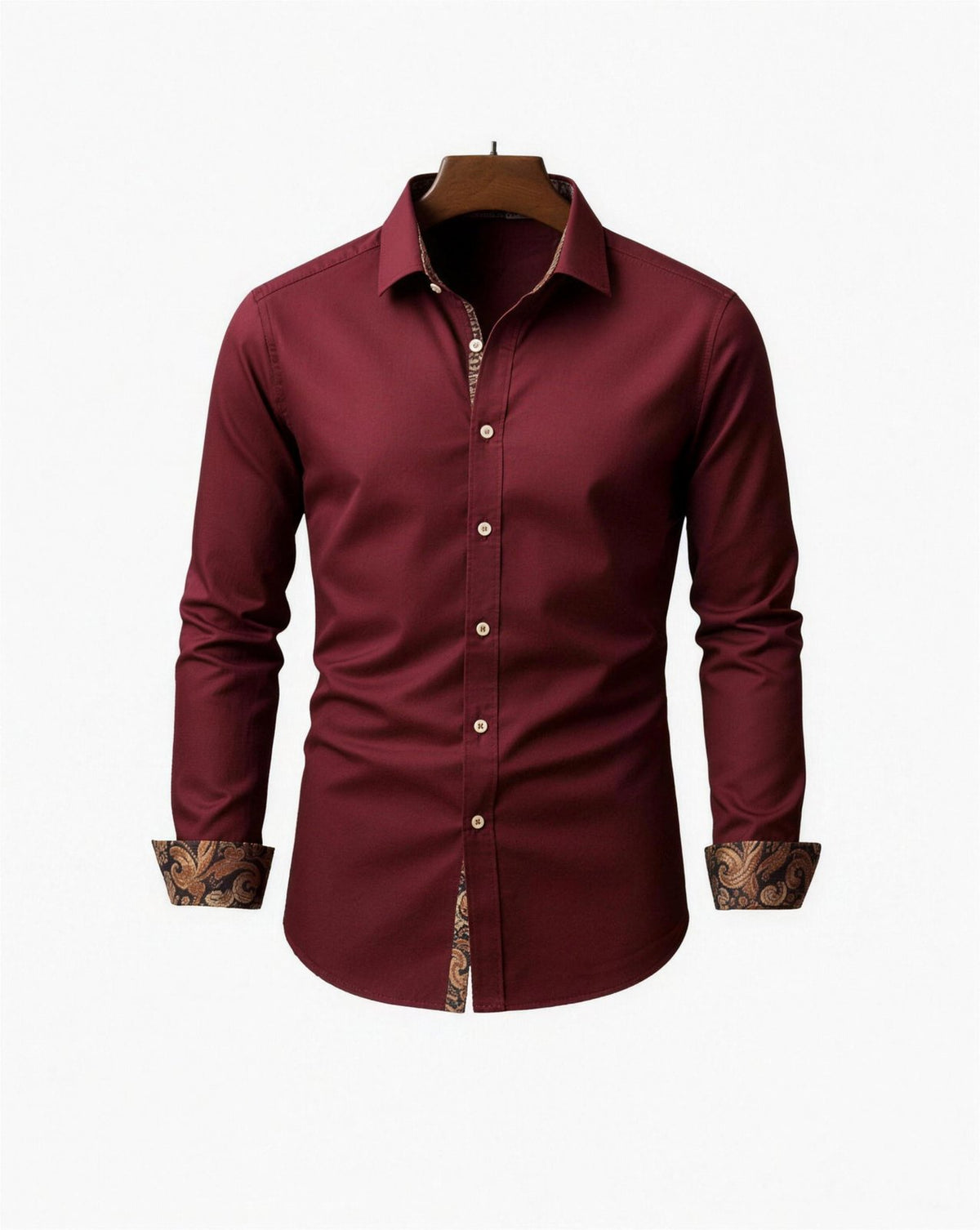 Chemise Homme Moderne Classique, coloris Rouge