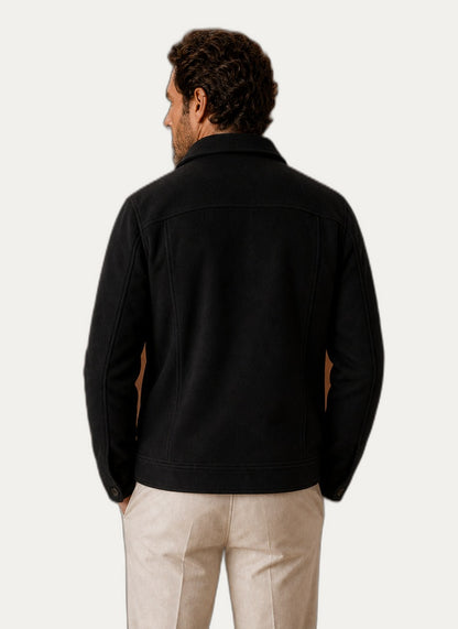 Veste décontractée pour homme avec fermeture à boutons - Idéal pour les saisons de transition | Martaline