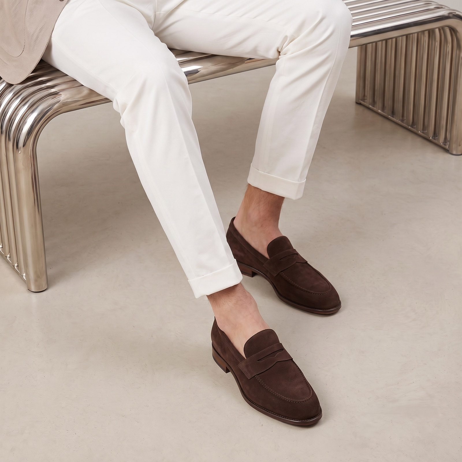 Penny loafers homme