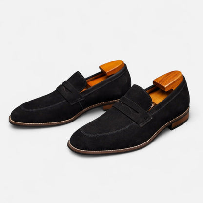 Penny loafers homme Noir