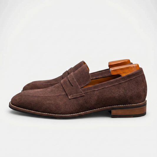 Penny loafers homme Marron