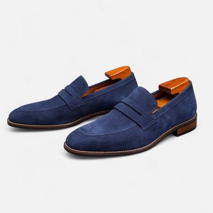Penny loafers homme Bleu