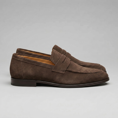 Penny loafers suédine homme