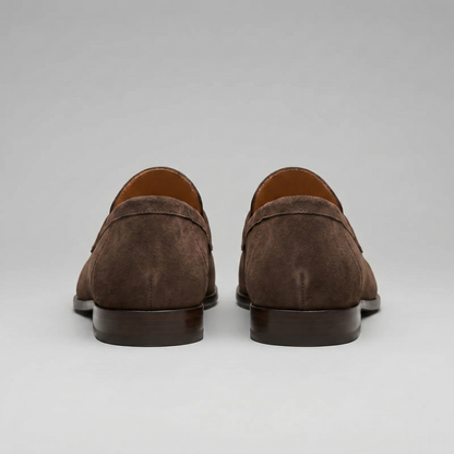 Penny loafers suédine homme