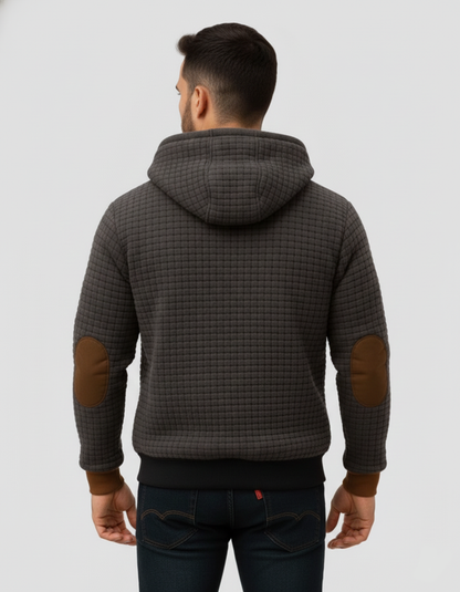Veste Matelassée Homme Capuche Doublée Sherpa – Confort & Chaleur | Style Automne Hiver