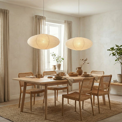 Suspension papier ambiance chambre