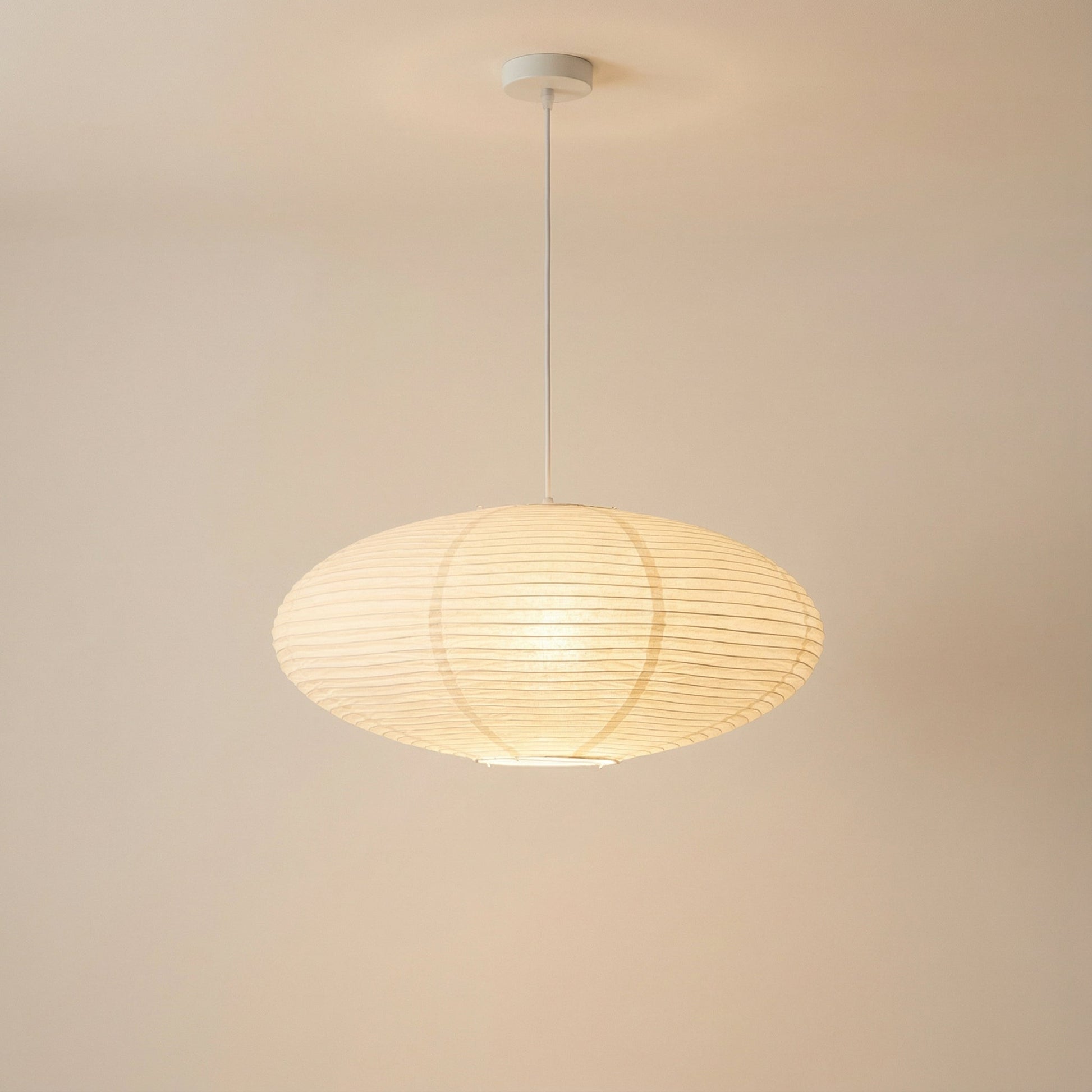 Suspension papier salon minimaliste