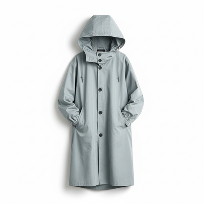 Veste de pluie légère femme coloris gris